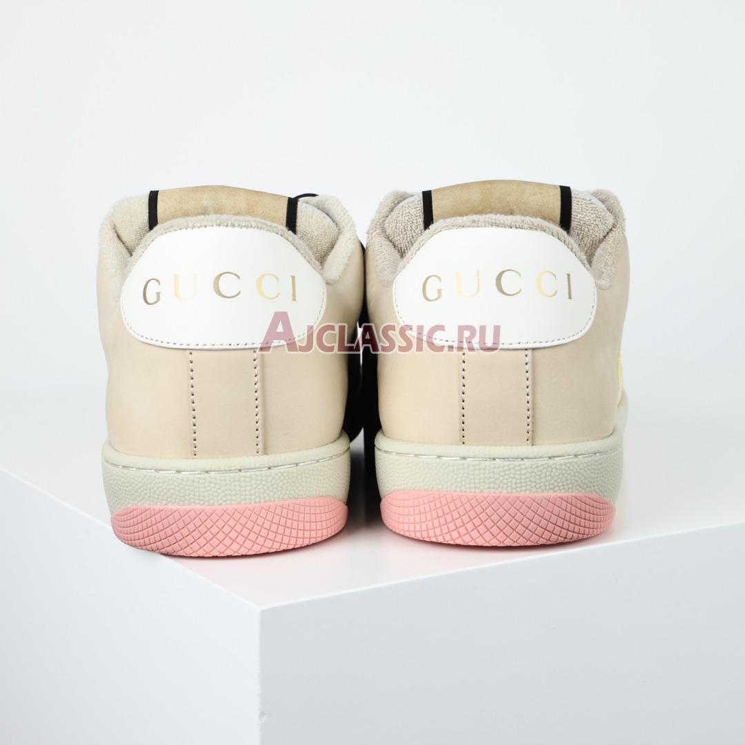 Gucci GG Screener "Pink Beige" Sneaker 741575 9SFR0 8478