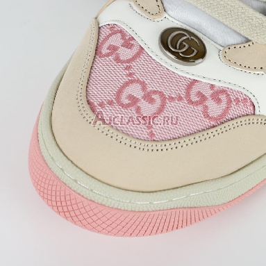 Gucci GG Screener Pink Beige Sneaker Pink/Beige 741575 9SFR0 8478 Replicas Shoes