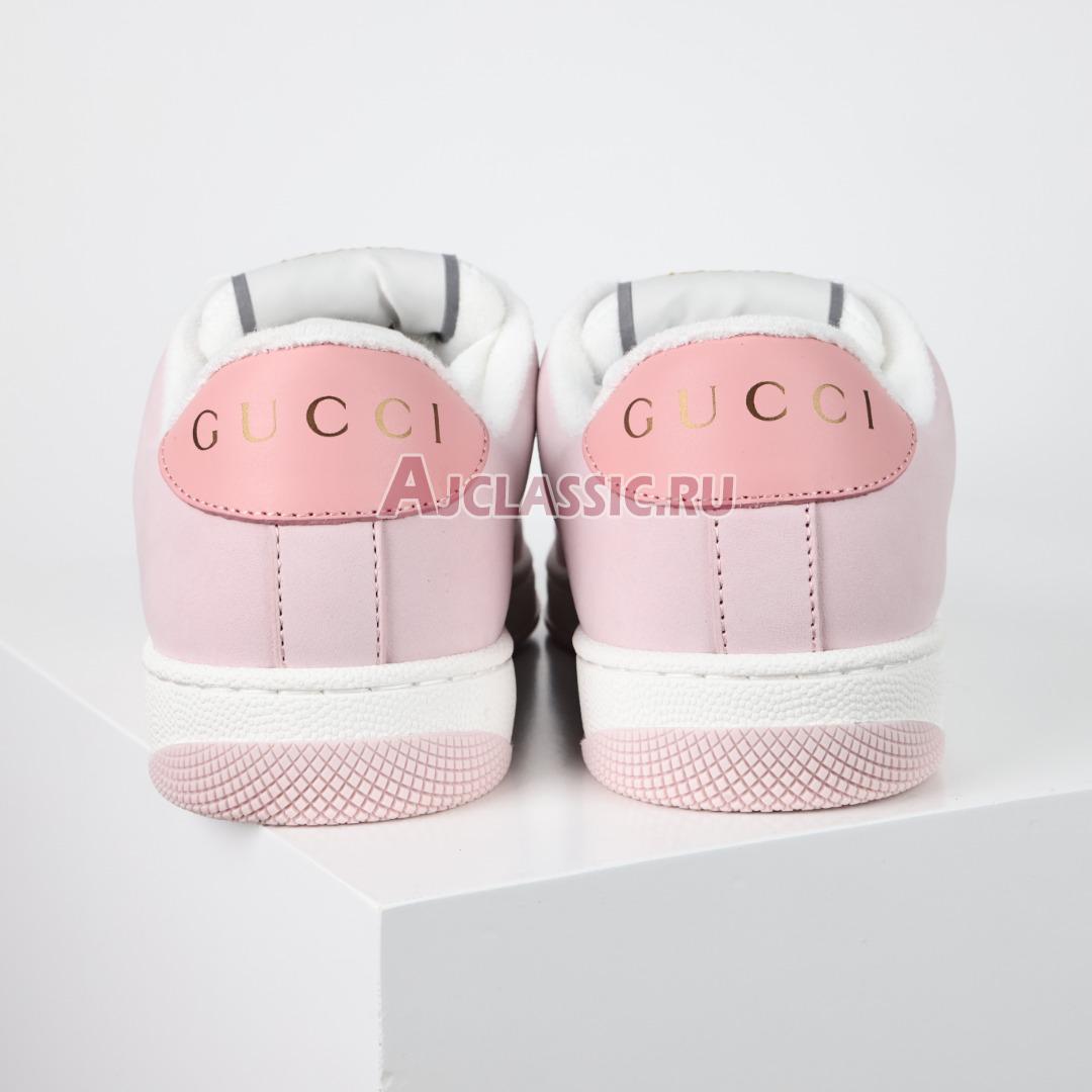 Gucci Wmns Screener "White Pink" Sneaker 677423 HVKI0 9090