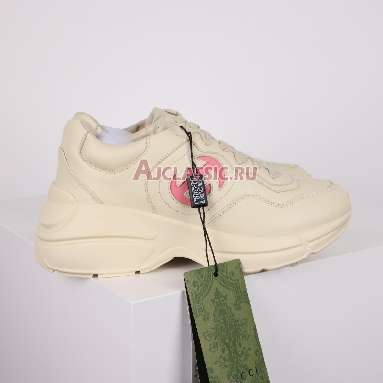 Gucci Rhython Ivory Wild Rose Wmns Sneaker Ivory/Wild Rose 757887 UPG70 9564_2 Replicas Shoes