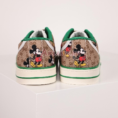 Disney x Gucci Tennis 1977 Mickey Mouse Sneaker Beige/Ebony/Green/Red 606111 H0T10 8530 Replicas Shoes