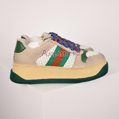 Gucci Screener Off White Green Red Sneaker Off White/Beige/Green/Red 756465 0YIA0 9547 Replicas Shoes