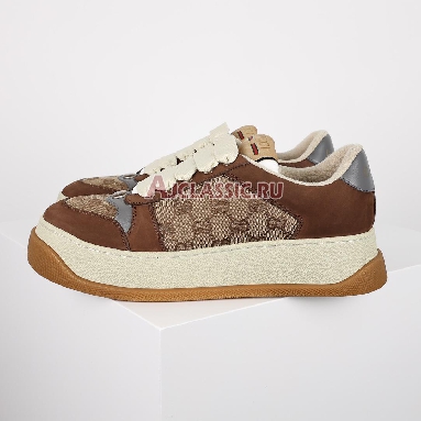 Gucci Screener GG Monogram - Beige Sneaker Beige/Ebony 750048 FAB39 9754 Replicas Shoes