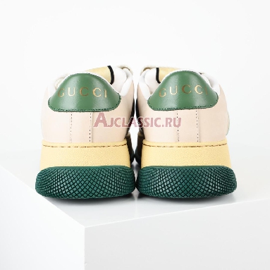 Gucci Screener GG Motif - Beige Green Sneaker Beige/Ebony/Green/Red 777106 AAC72 9554 Replicas Shoes