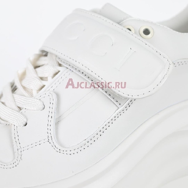 Gucci Wave Wedge White Leather Sneaker White/White 805708 AAD50 9014 Replicas Shoes