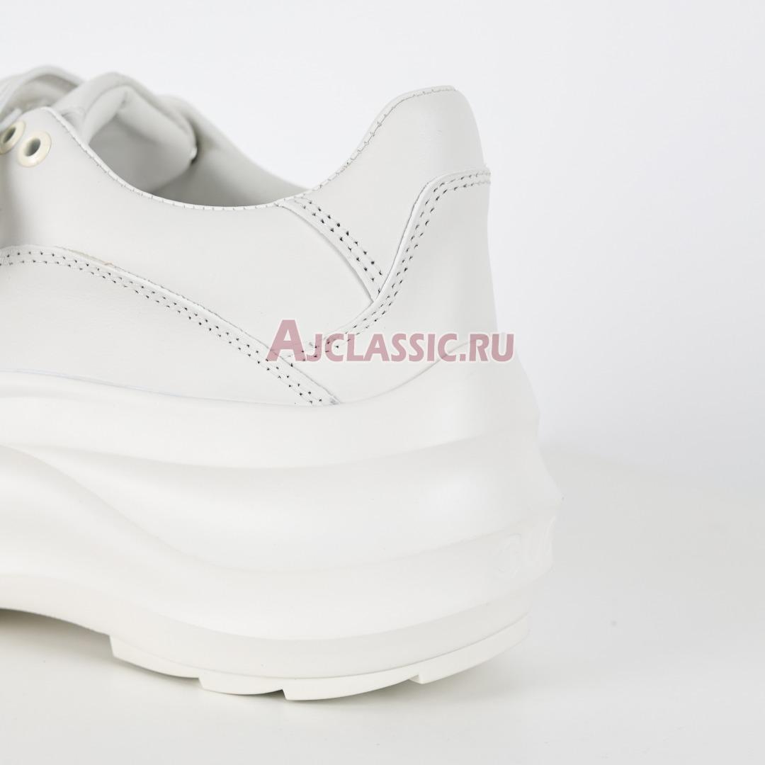 Gucci Wave Wedge "White Leather" Sneaker 805708 AAD50 9014