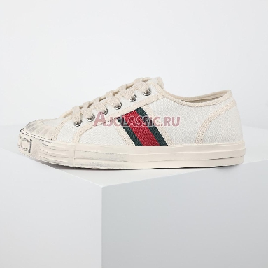 Gucci With Web Low-Top White Sneaker White/White 786366 FADFS 9942 Replicas Shoes