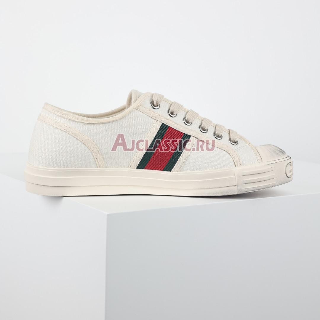 Gucci With Web Low-Top "White" Sneaker 786366 FADFS 9942