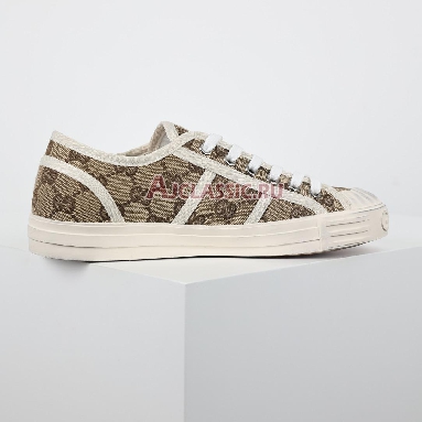 Gucci GG Sneaker Beige Beige/Ebony 786382 FADFR 9746 Replicas Shoes