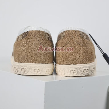 Gucci GG Canvas Trainer White Beige Monogram Beige/Ebony 759055 FAC19 9756_2 Replicas Shoes