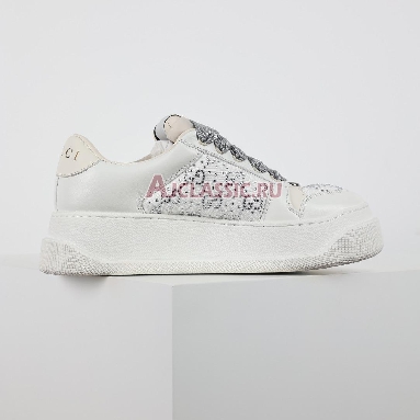 Gucci Screener Light Grey Wmns Sneaker Light Grey/Wite 796336 AADVZ 9066_2 Replicas Shoes