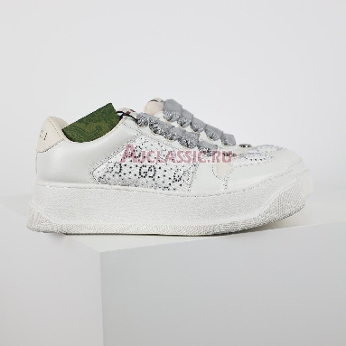 Gucci Screener Light Grey Wmns Sneaker Light Grey/Wite 796336 AADVZ 9066_2 Replicas Shoes