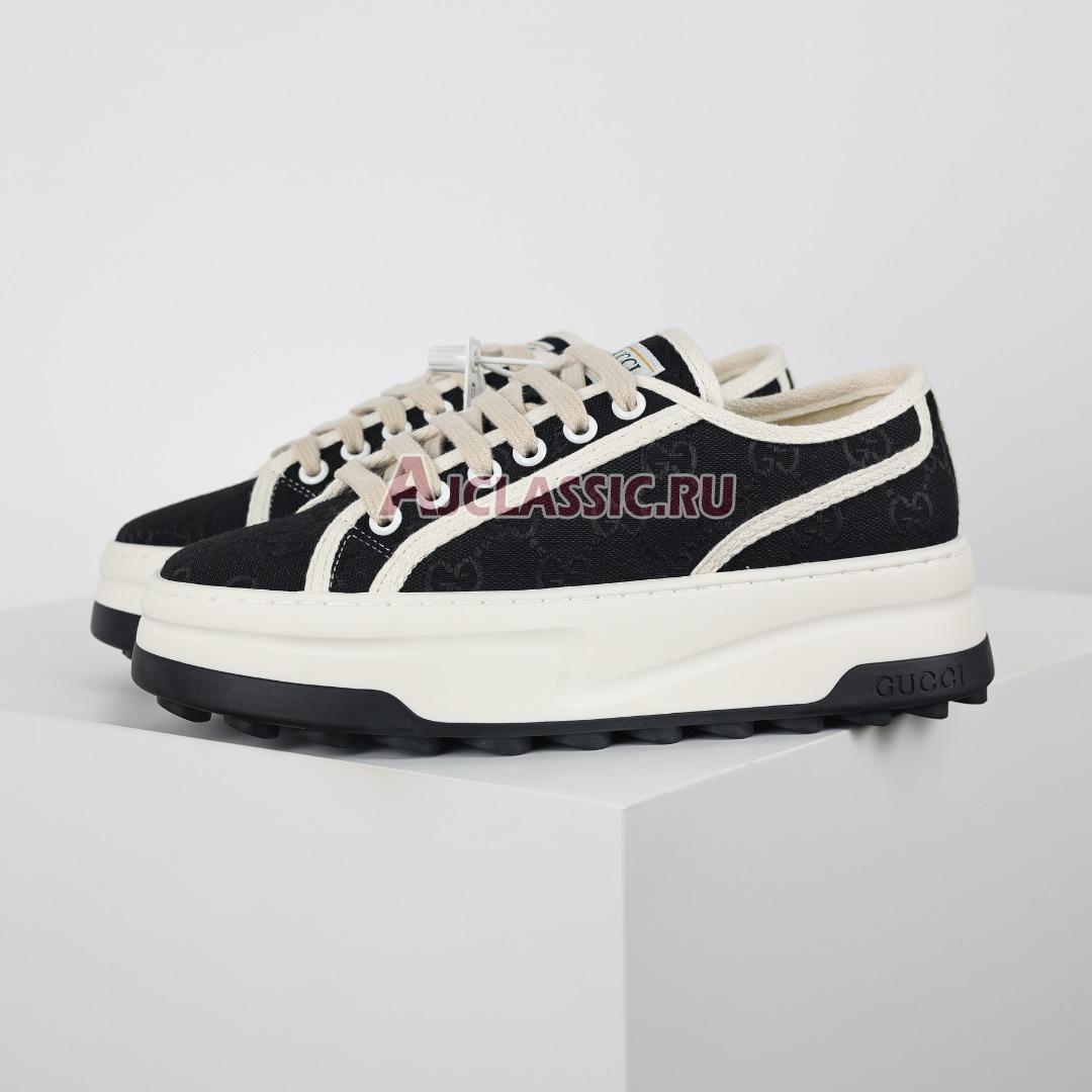 New Gucci GG "White Black" Sneaker 745997 20Q20 1043 Shoes