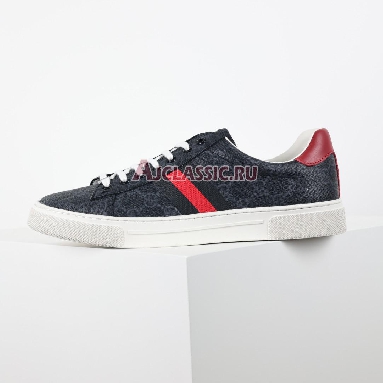 Gucci Ace GG Supreme Canvas - Black Sneaker Black/Red 760775 FACMZ 1065 Replicas Shoes