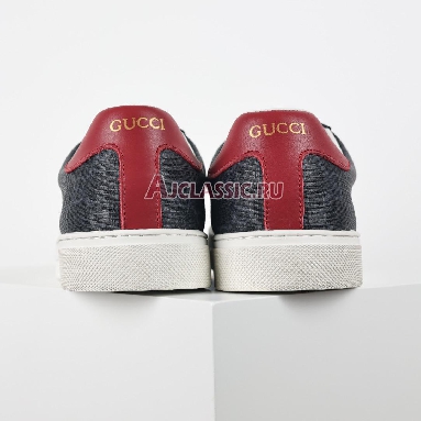 Gucci Ace GG Supreme Canvas - Black Sneaker Black/Red 760775 FACMZ 1065 Replicas Shoes