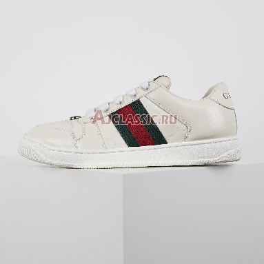 Gucci Screener GG Embossed - White Sneaker White/Red/Green 798785 AADU0 9094 Replicas Shoes