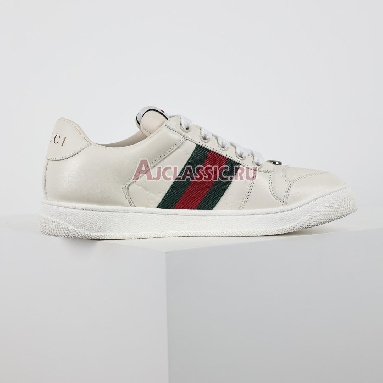 Gucci Screener GG Embossed - White Sneaker White/Red/Green 798785 AADU0 9094 Replicas Shoes