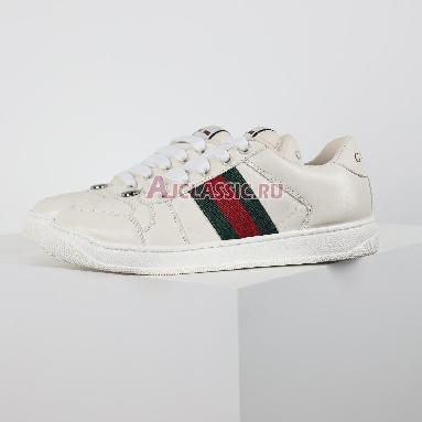 Gucci Screener GG Embossed - White Sneaker White/Red/Green 798785 AADU0 9094 Replicas Shoes