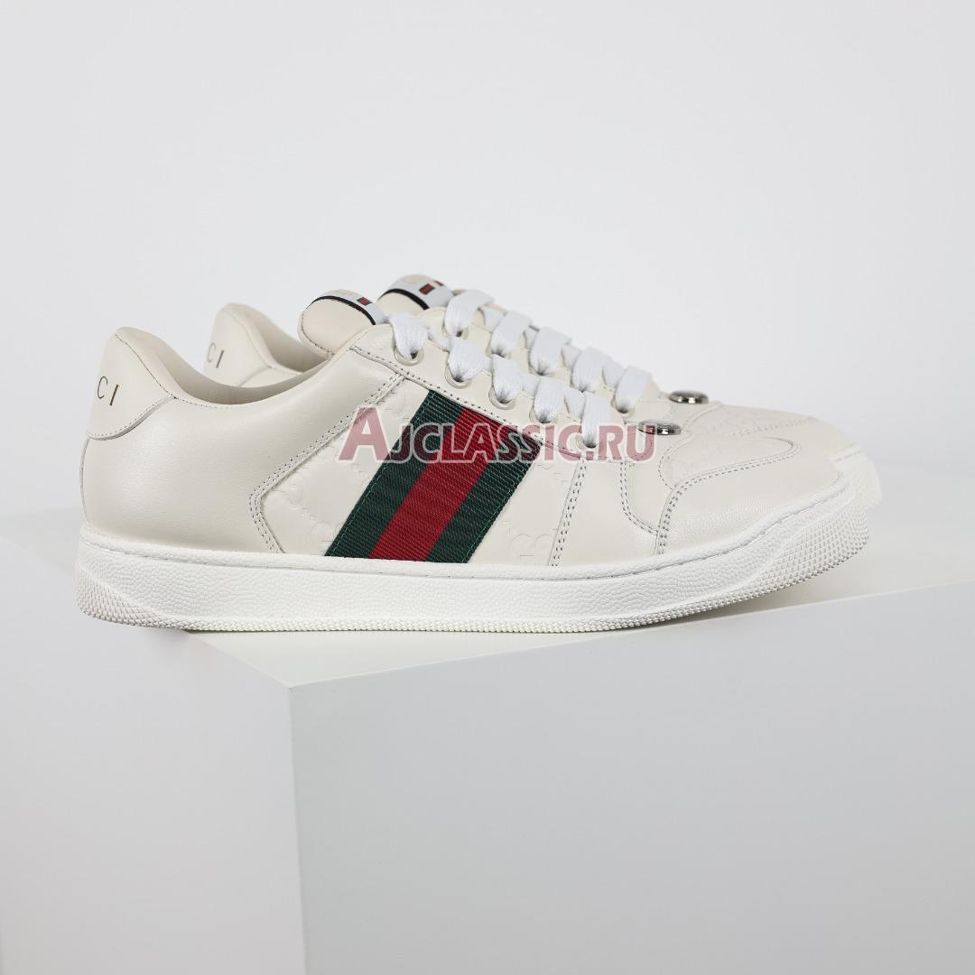 Gucci Screener "GG Embossed - White" Sneaker 798785 AADU0 9094