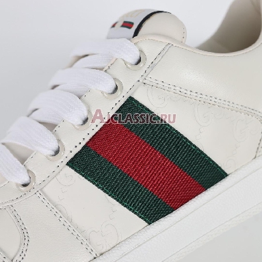 Gucci Screener GG Embossed - White Sneaker White/Red/Green 798785 AADU0 9094 Replicas Shoes