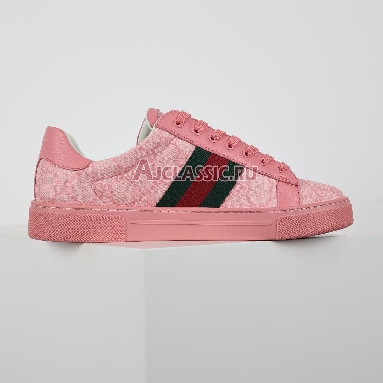 Gucci Ace GG Crystal Canvas - Pink Wmns Sneaker Pink/Green/Red 760774 FACRF 5856 Mens Womens Shoes