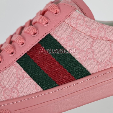 Gucci Ace GG Crystal Canvas - Pink Wmns Sneaker Pink/Green/Red 760774 FACRF 5856 Mens Womens Shoes