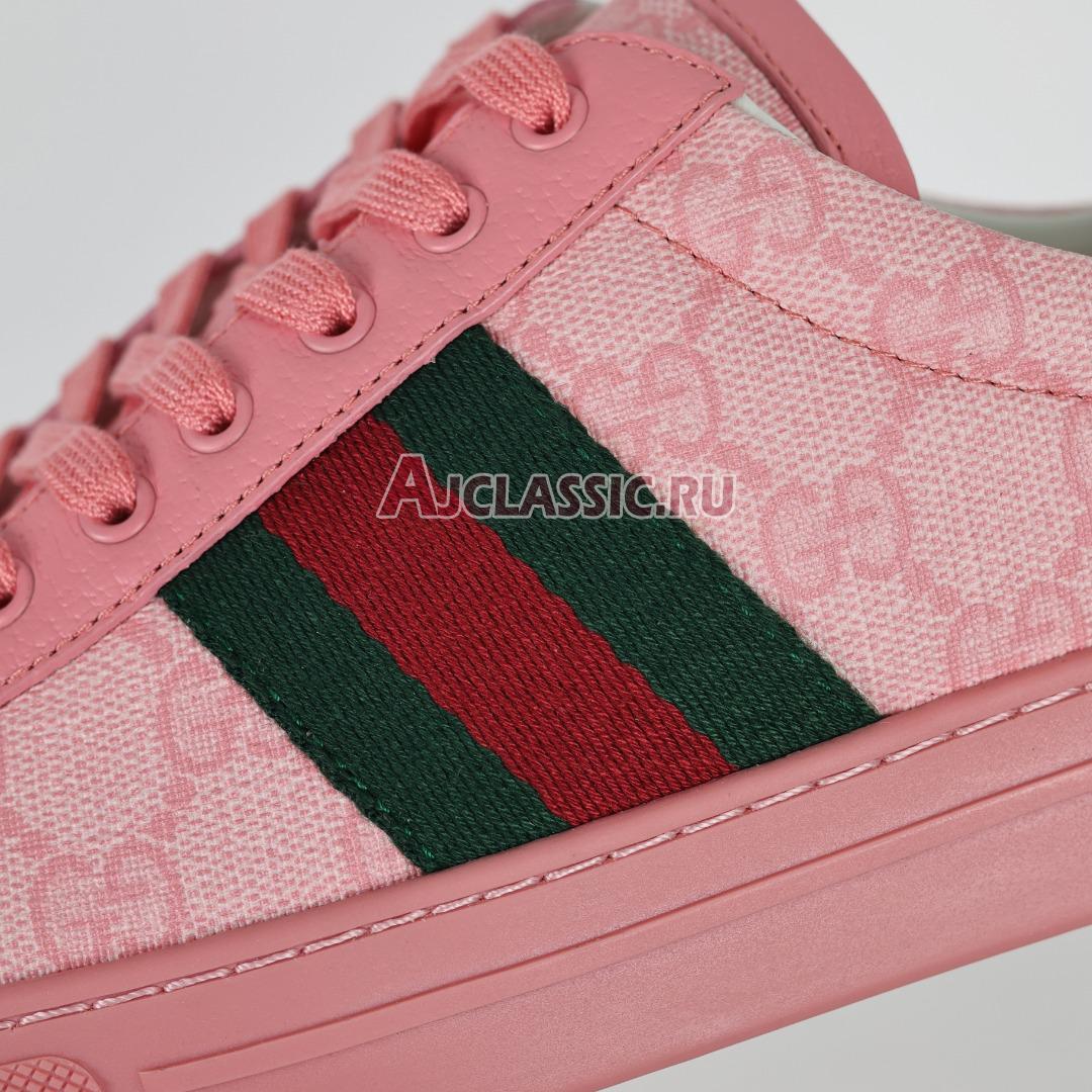 New Gucci Ace "GG Crystal Canvas - Pink" Wmns Sneaker 760774 FACRF 5856 Shoes