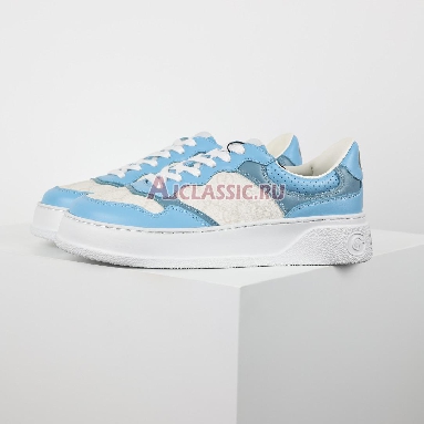 Gucci GG Supreme Blue White Sneaker Blue/White 705211 UPGB0 4941_2 Replicas Shoes