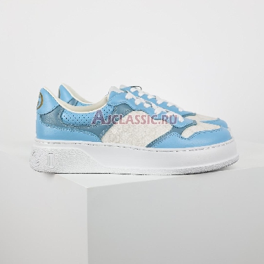 Gucci GG Supreme Blue White Sneaker Blue/White 705211 UPGB0 4941_2 Replicas Shoes