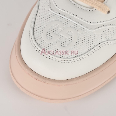 Gucci GG Embossed White Beige Wmns Sneaker White/Beige 684911 1XL10 9014 Replicas Shoes