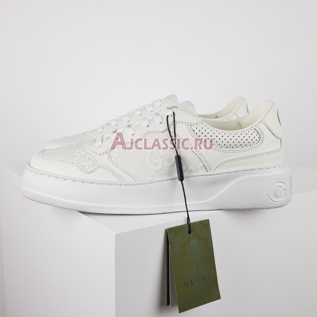 Gucci GG Embossed "White" Sneaker 669582 1XL10 9014