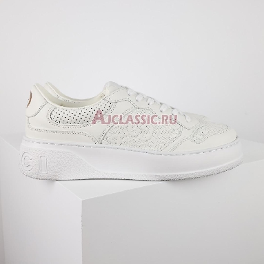 Gucci GG Embossed White Sneaker White/White 669582 1XL10 9014 Replicas Shoes