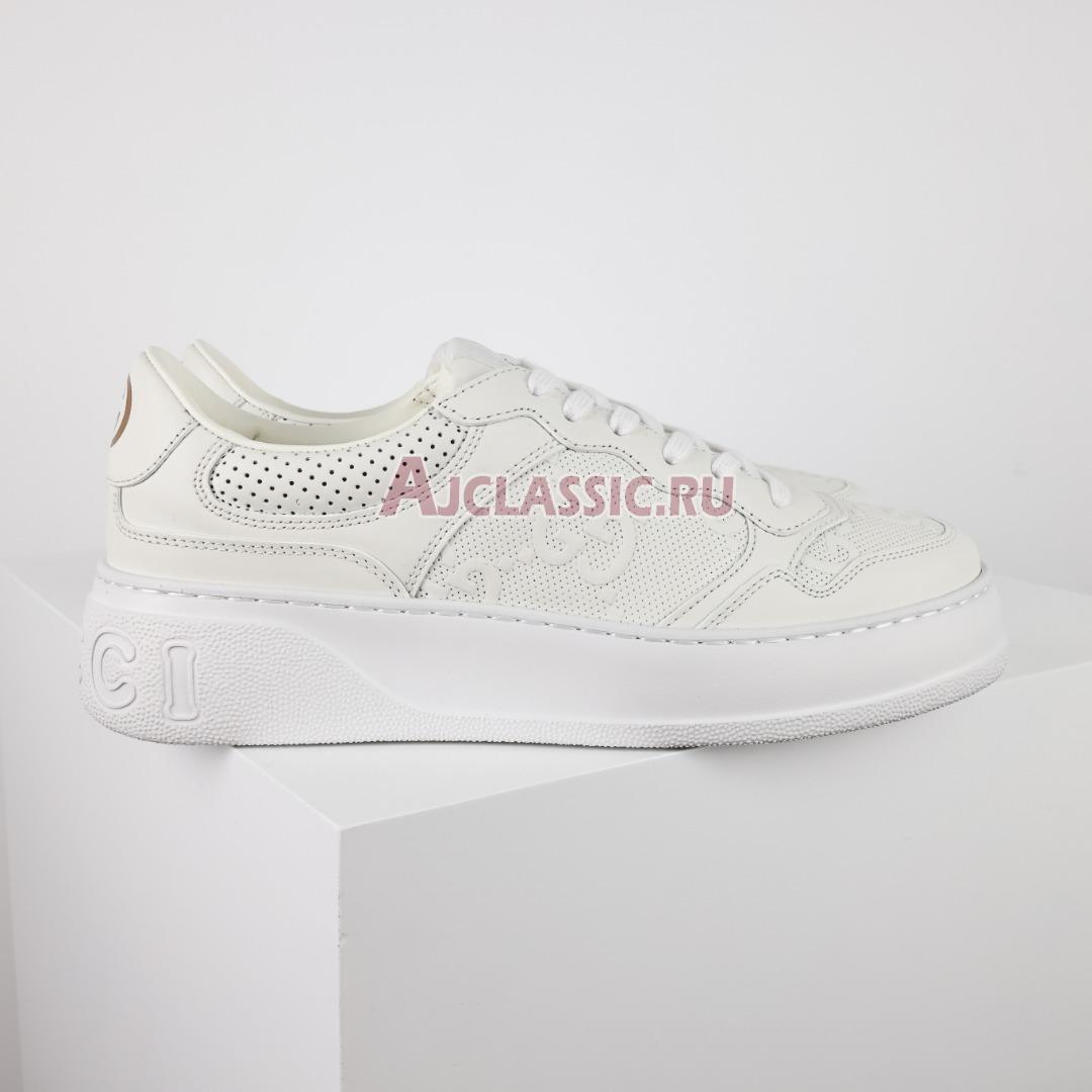 Gucci GG Embossed "White" Sneaker 669582 1XL10 9014