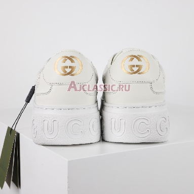 Gucci GG Embossed White Sneaker White/White 669582 1XL10 9014 Replicas Shoes