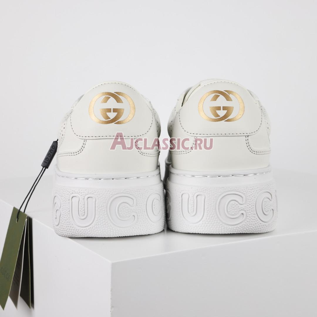 Gucci GG Embossed "White" Sneaker 669582 1XL10 9014