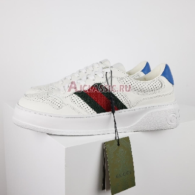 Gucci Chunky GG Web White Blue Sneaker White/Green/Blue 669698 UPG10 9060 Replicas Shoes