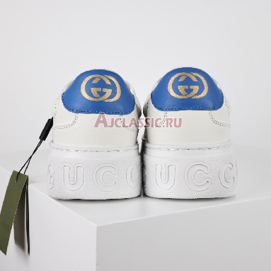 Gucci Chunky GG Web White Blue Sneaker White/Green/Blue 669698 UPG10 9060 Replicas Shoes