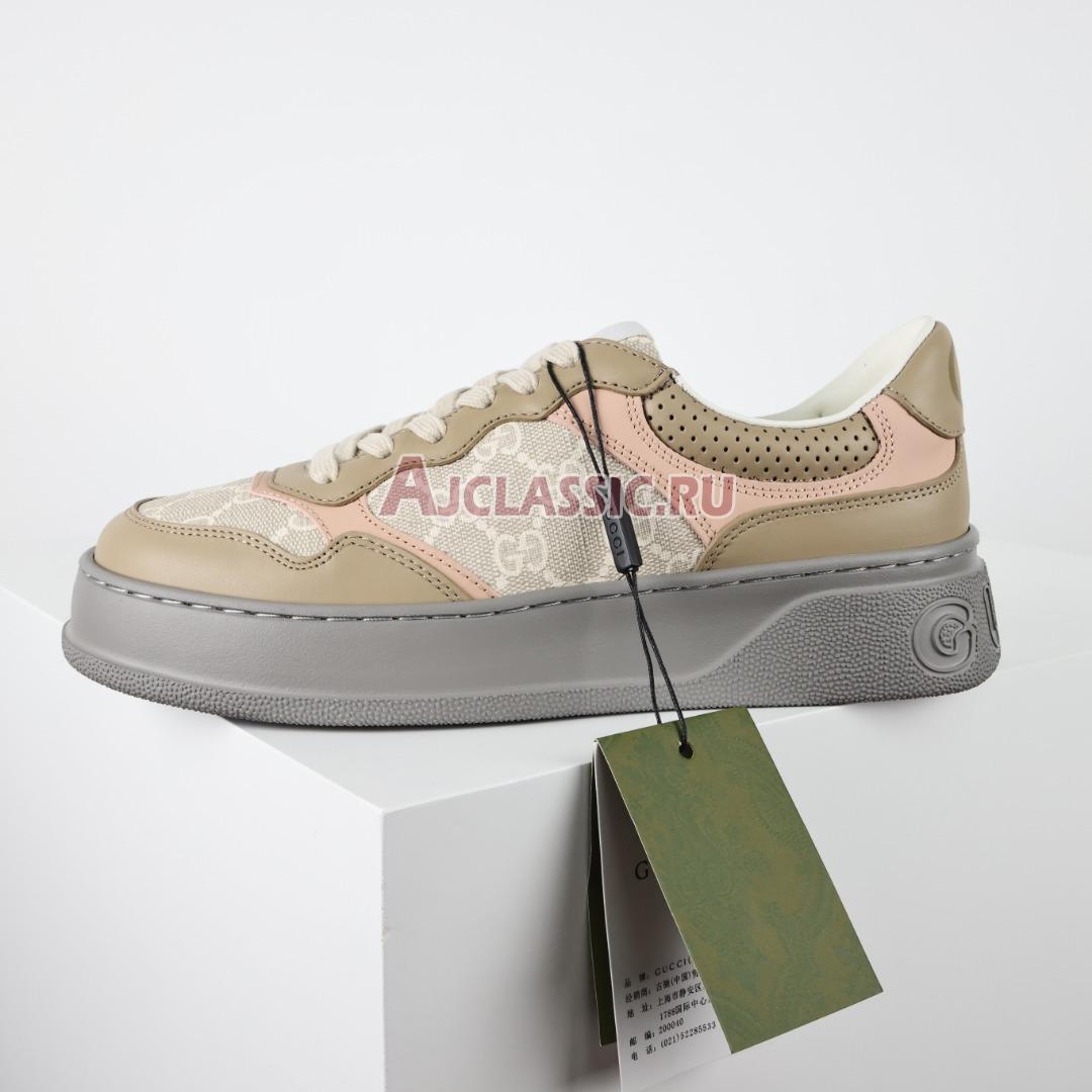 Gucci GG "Oatmeal Light Pink" Wmns Sneaker 700775 UPG90 9595