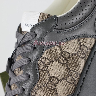 Gucci Lace Up GG Monogram - Black Sneaker Black/Beige 669582 AAEFU 1000_2 Replicas Shoes