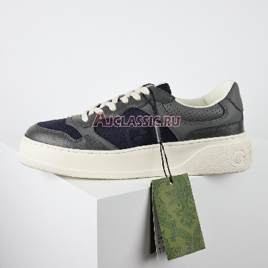 Gucci Lace Up Grey Blue Sneaker Grey/Blue 726543 AABNK 1152 Replicas Shoes