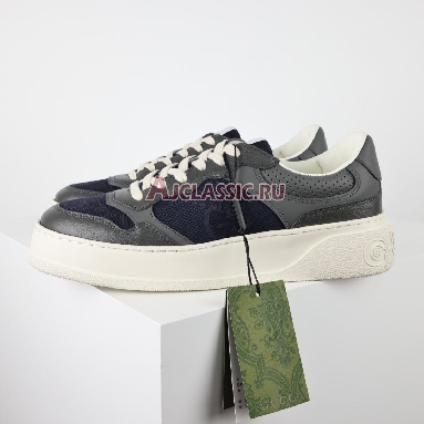 Gucci Lace Up Grey Blue Sneaker Grey/Blue 726543 AABNK 1152 Replicas Shoes