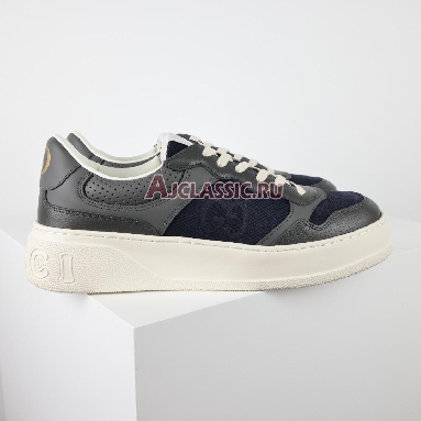 Gucci Lace Up Grey Blue Sneaker Grey/Blue 726543 AABNK 1152 Replicas Shoes