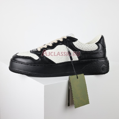 Gucci GG Embossed Black White Sneaker Black/White 669582 AAA4T 1068 Replicas Shoes