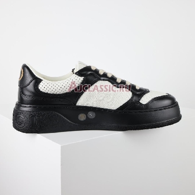 Gucci GG Embossed Black White Sneaker Black/White 669582 AAA4T 1068 Replicas Shoes