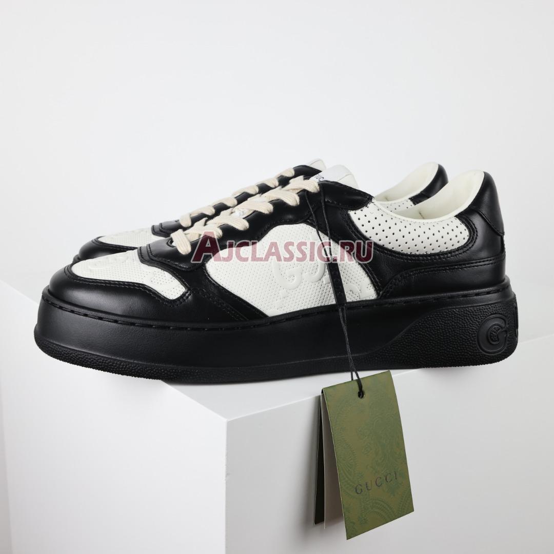 Gucci GG Embossed "Black White" Sneaker 669582 AAA4T 1068