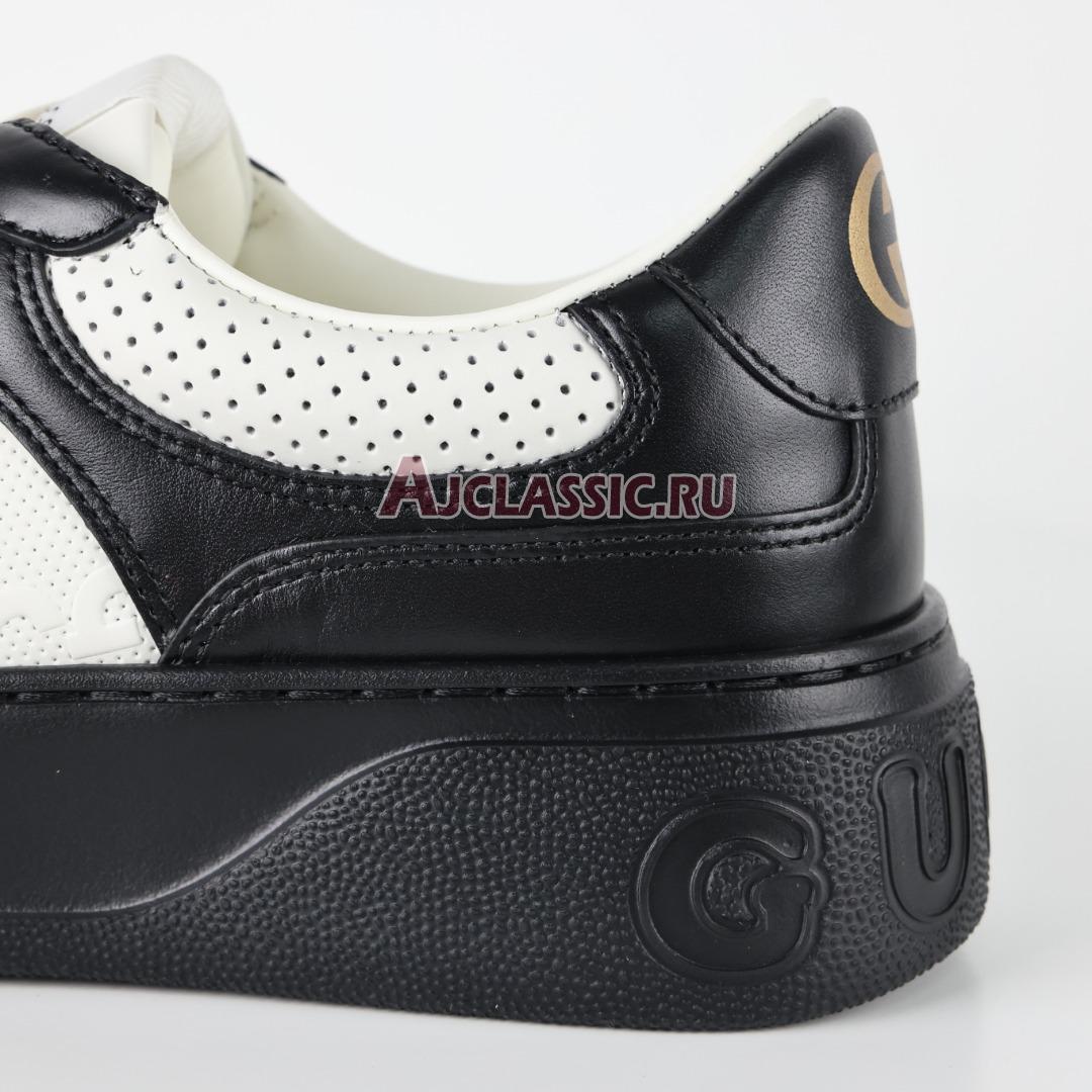 Gucci GG Embossed "Black White" Sneaker 669582 AAA4T 1068