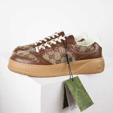 Gucci GG Beige Sneaker Beige/Ebony 676092 UPG20 2866 Replicas Shoes