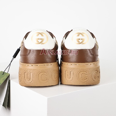 Gucci GG Beige Sneaker Beige/Ebony 676092 UPG20 2866 Replicas Shoes