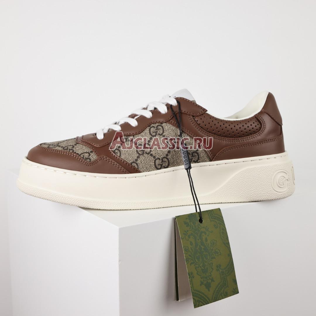 New Gucci GG "Light Brown" Sneaker 670408 UPGA0 2348 Shoes