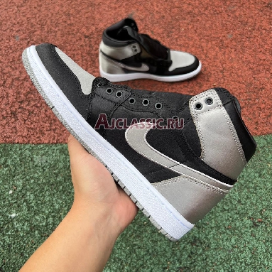 Air Jordan 1 Retro High OG Satin Shadow Black/Medium Grey/White FD4810-010 Replicas Shoes